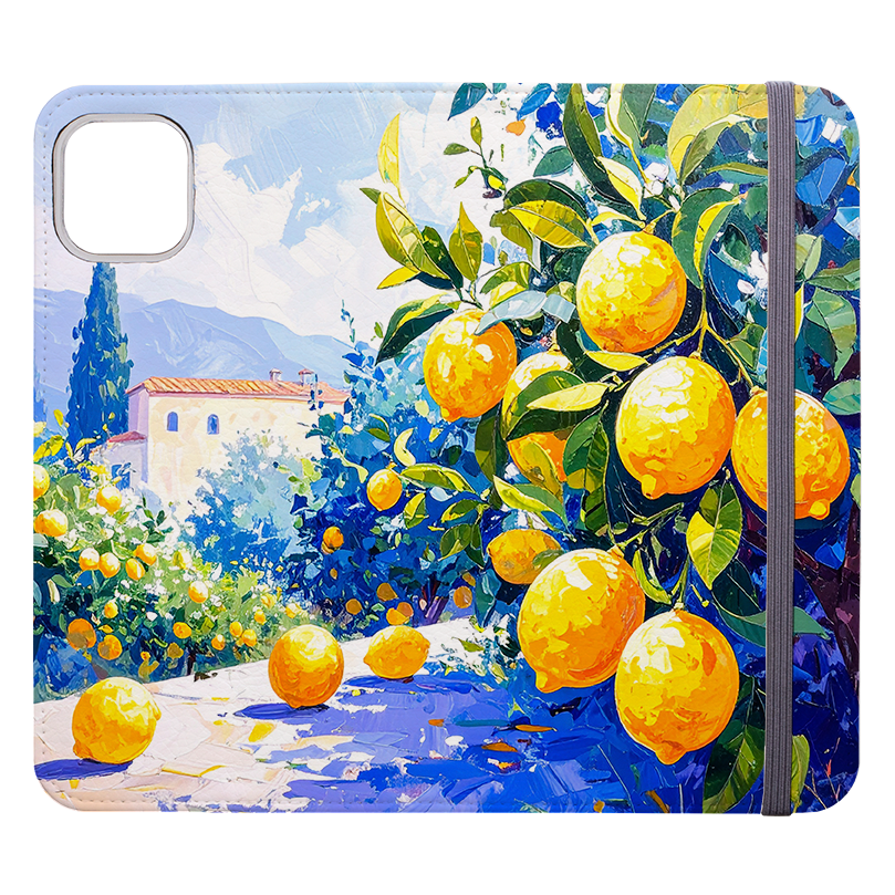Italian Lemons Wallet Case