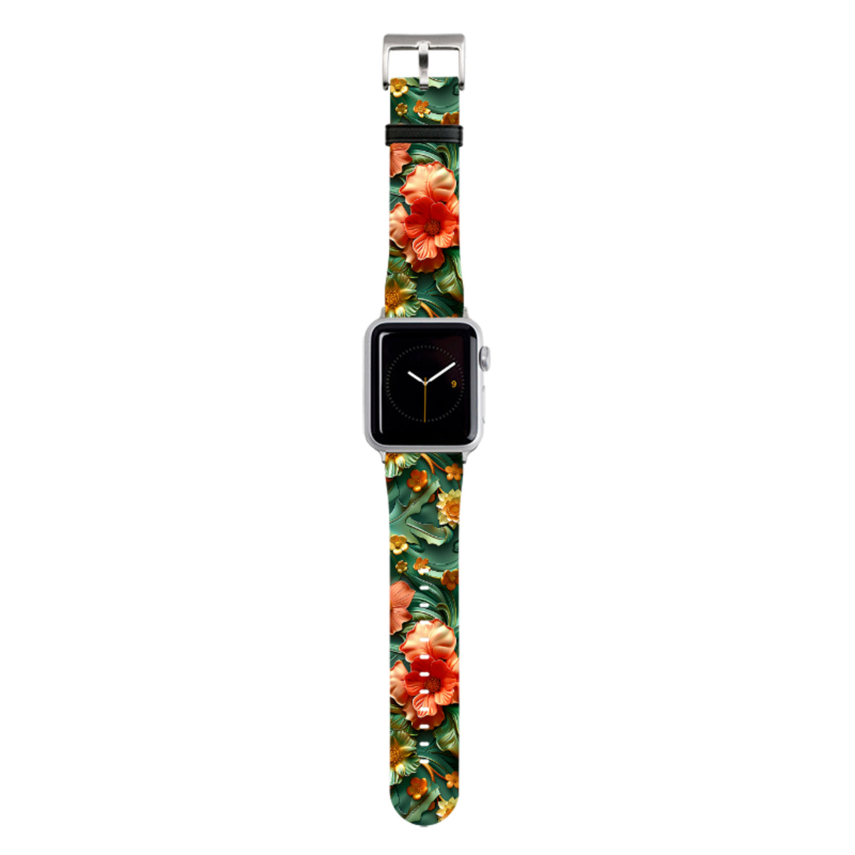 Jade Floral Apple Watch Strap