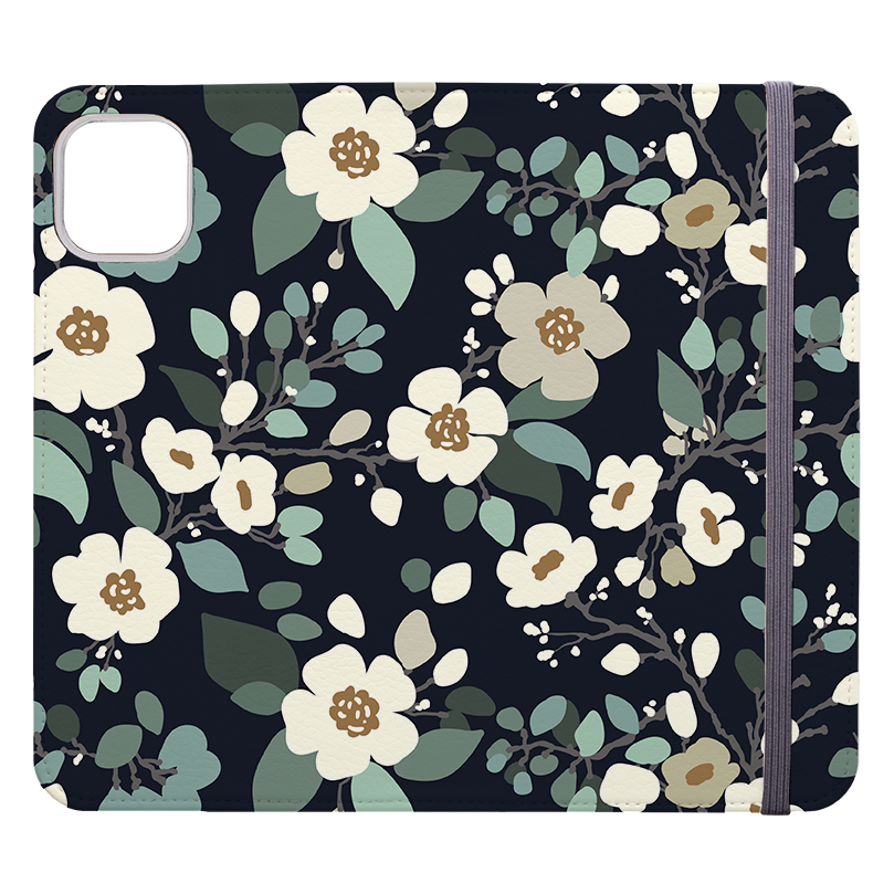 Jazz Floral I Wallet Case