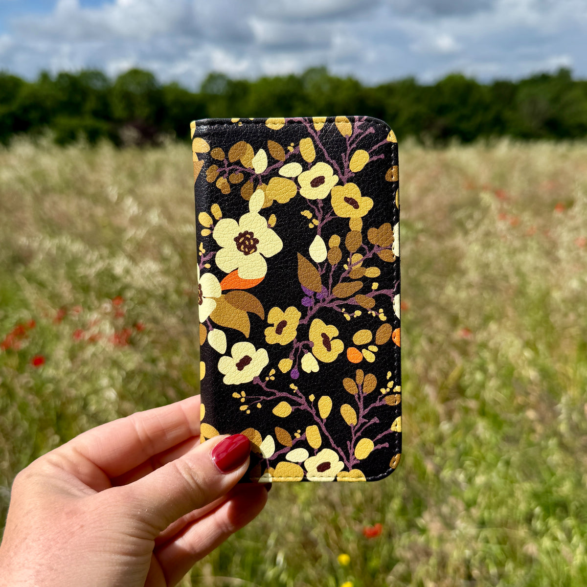 Jazz Floral II Wallet Case