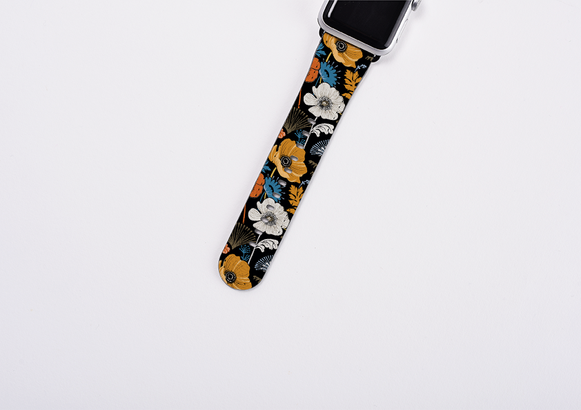Jazz Floral IV Apple Watch Strap