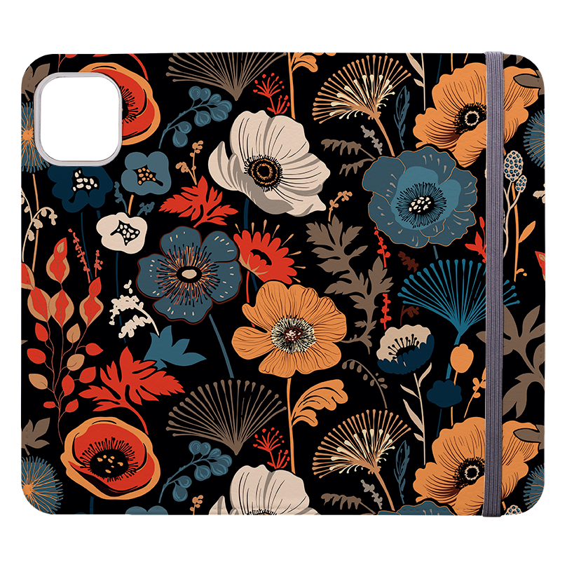 Jazz Floral IV Wallet Case