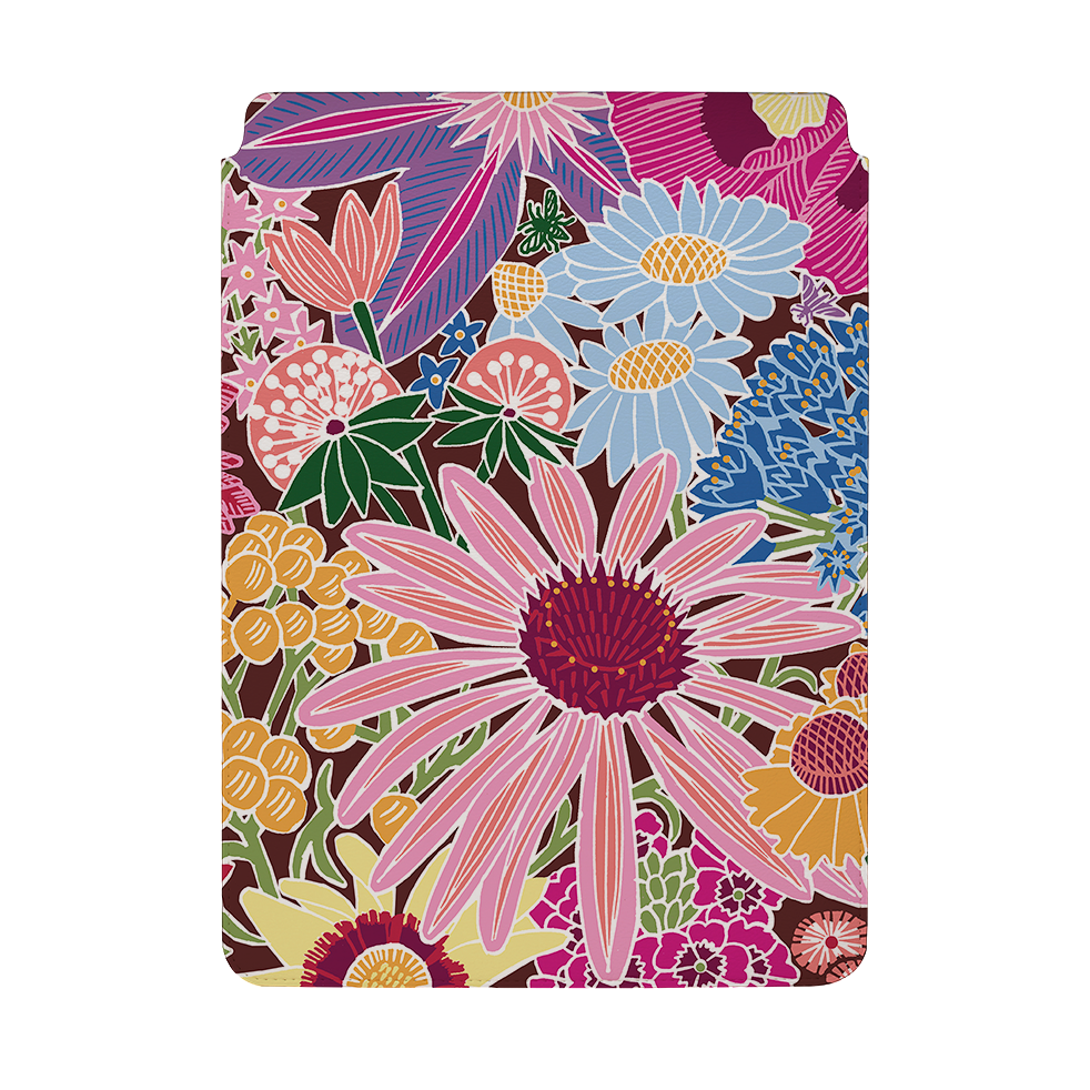 Jigsaw Floral I By Kate Heiss Laptop, Kindle & iPad Sleeve