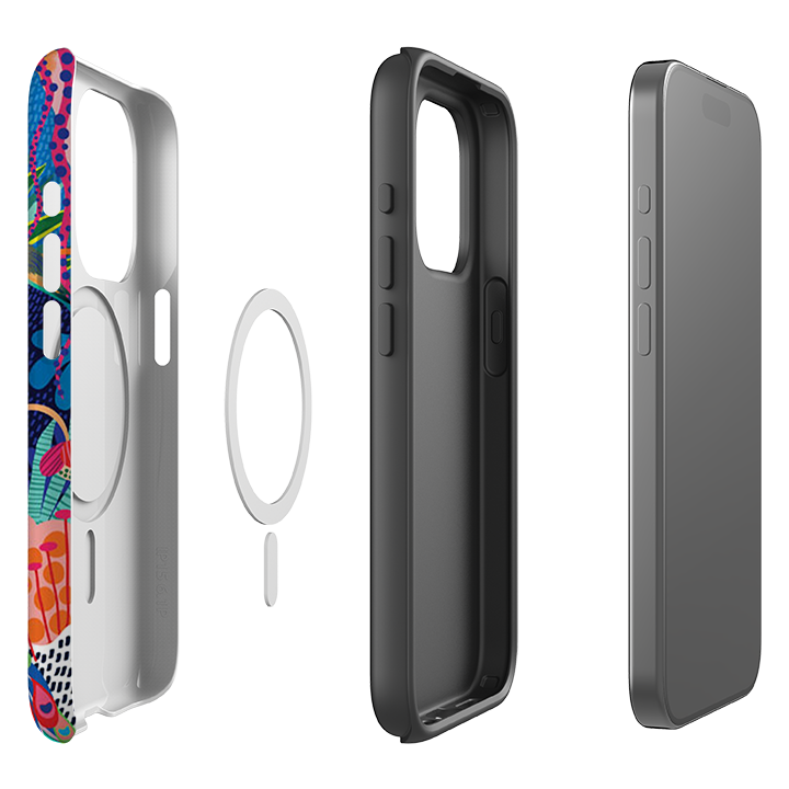 iPhone MagSafe Tough Case -  Jungle By Mia Underwood