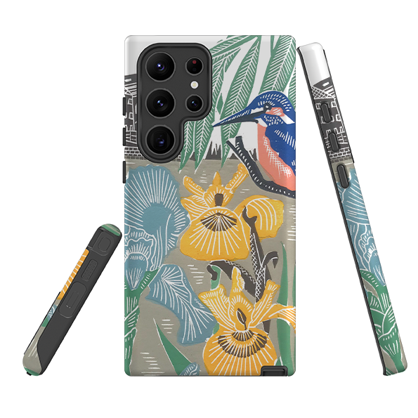 Samsung Tough Case - KIngfisher At The Mill By Kate Heiss
