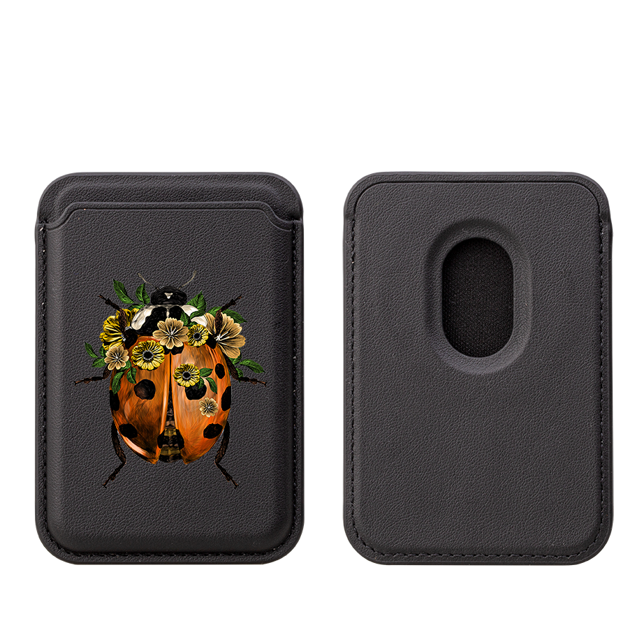 LadyBug MagSafe Wallet- Black