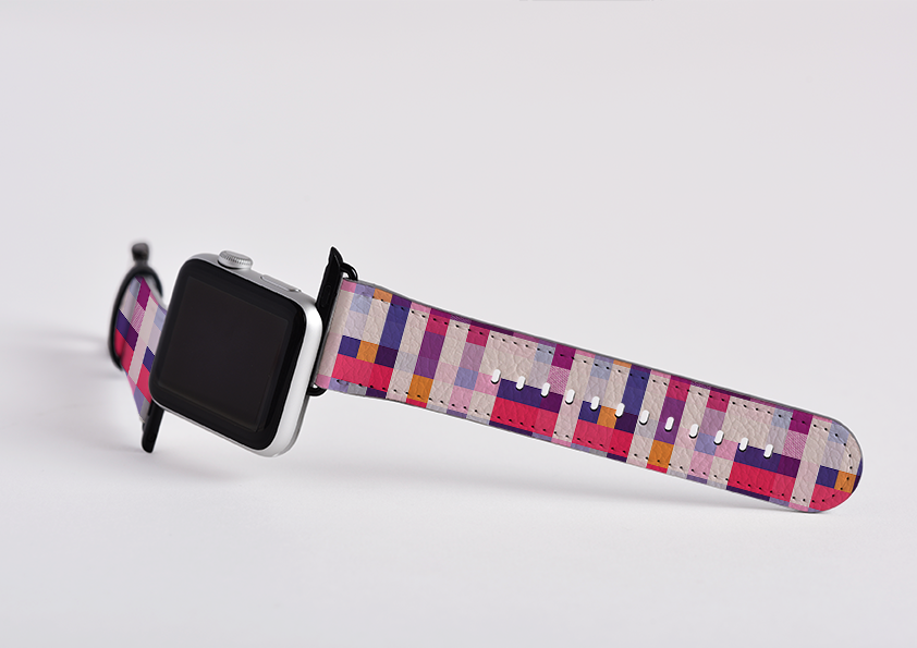 Las Vegas Gingham Apple Watch Strap