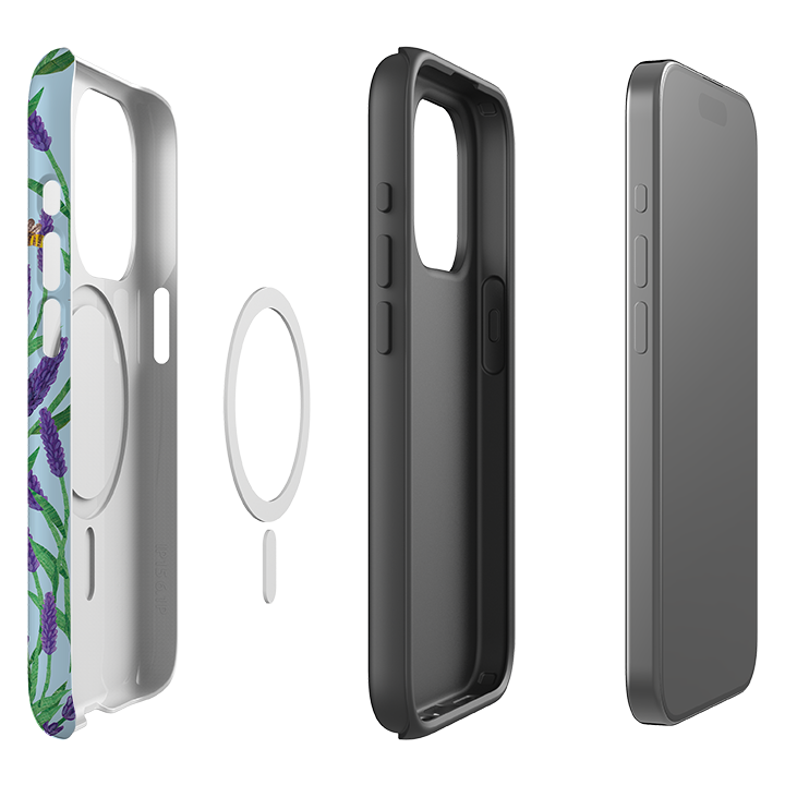 iPhone MagSafe Tough Case - Lavender By Tracey English