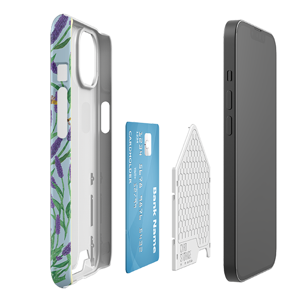 Lavender Case and Card Case By Tracey English