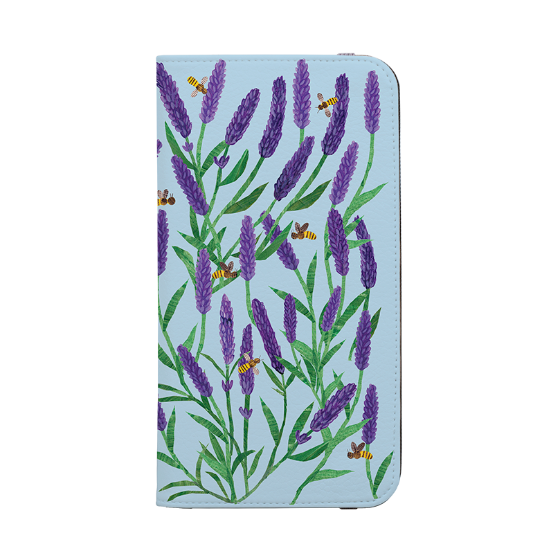 Lavender Wallet Case By Tracey English