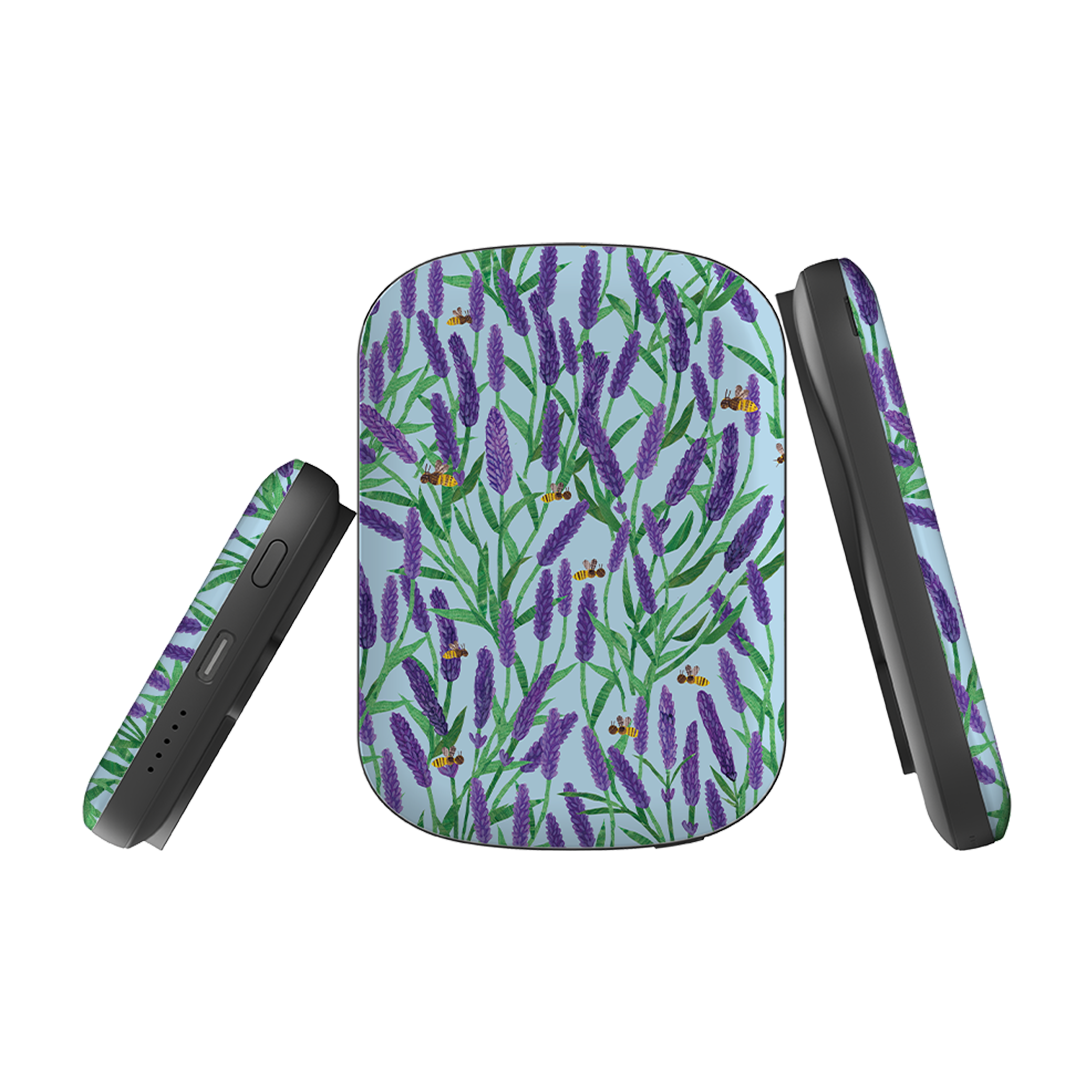 MagSafe Power Bank - Lavender By Tracey English