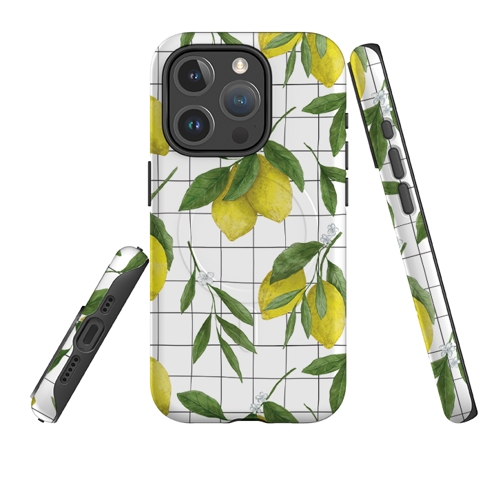 iPhone MagSafe Tough Case -  Lemons 1 By Jade Mosinski