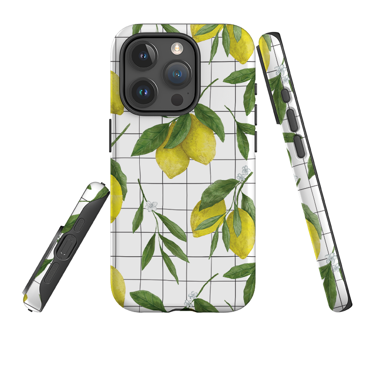 iPhone Tough Case - Lemons 1 By Jade Mosinski