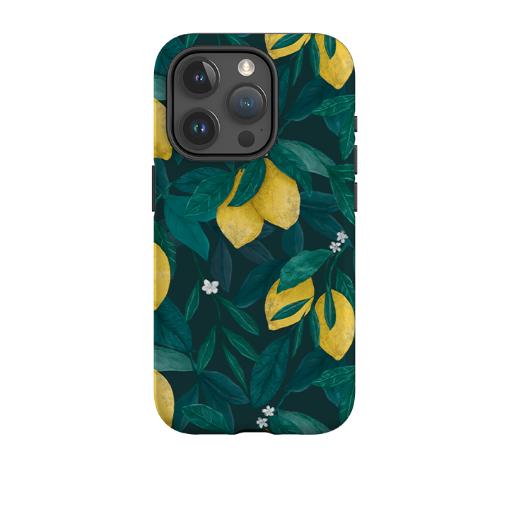 iPhone Tough Case - Lemons 2 By Jade Mosinski