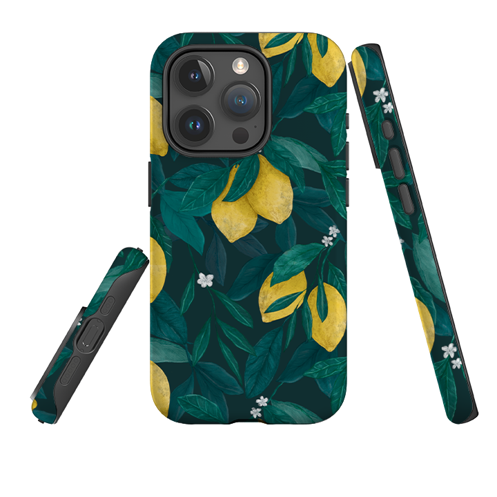 iPhone Tough Case - Lemons 2 By Jade Mosinski
