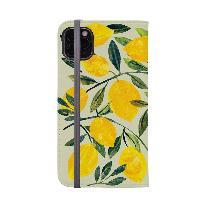 Lemons Wallet Case By Tracey English