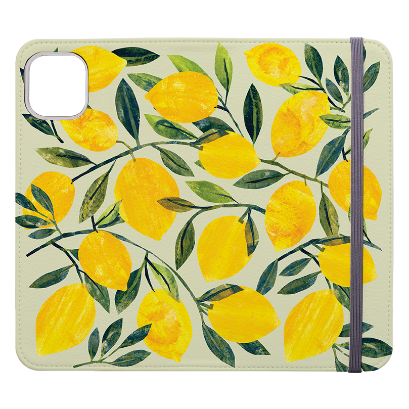 Lemons Wallet Case By Tracey English