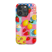 iPhone Tough Case - Lemon Strawberry Ice Cream