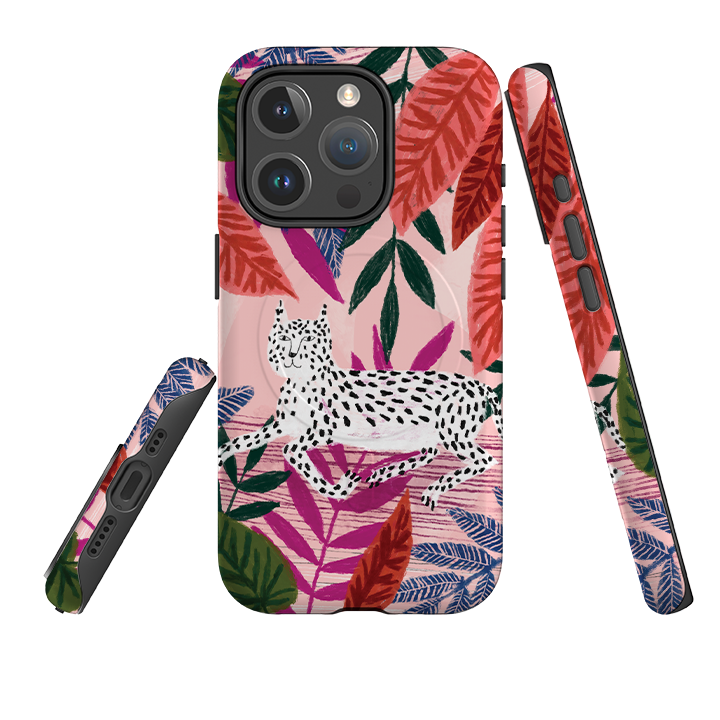 iPhone MagSafe Tough Case - Leopard By Lee Foster Wilson
