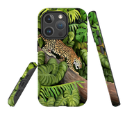 iPhone MagSafe Tough Case - Leopards Poised By Bex Parkin