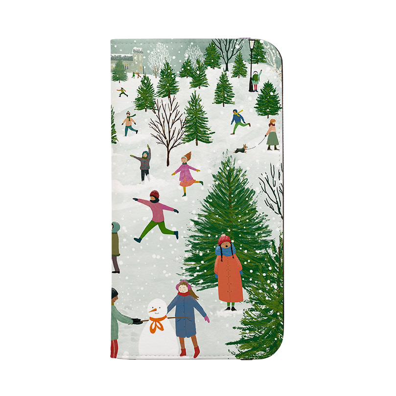 Let It Snow Wallet Case By Katherine Quinn