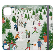 Let It Snow Wallet Case By Katherine Quinn