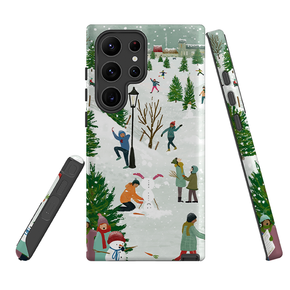 Samsung Tough Case - Let It Snow By Katherine Quinn