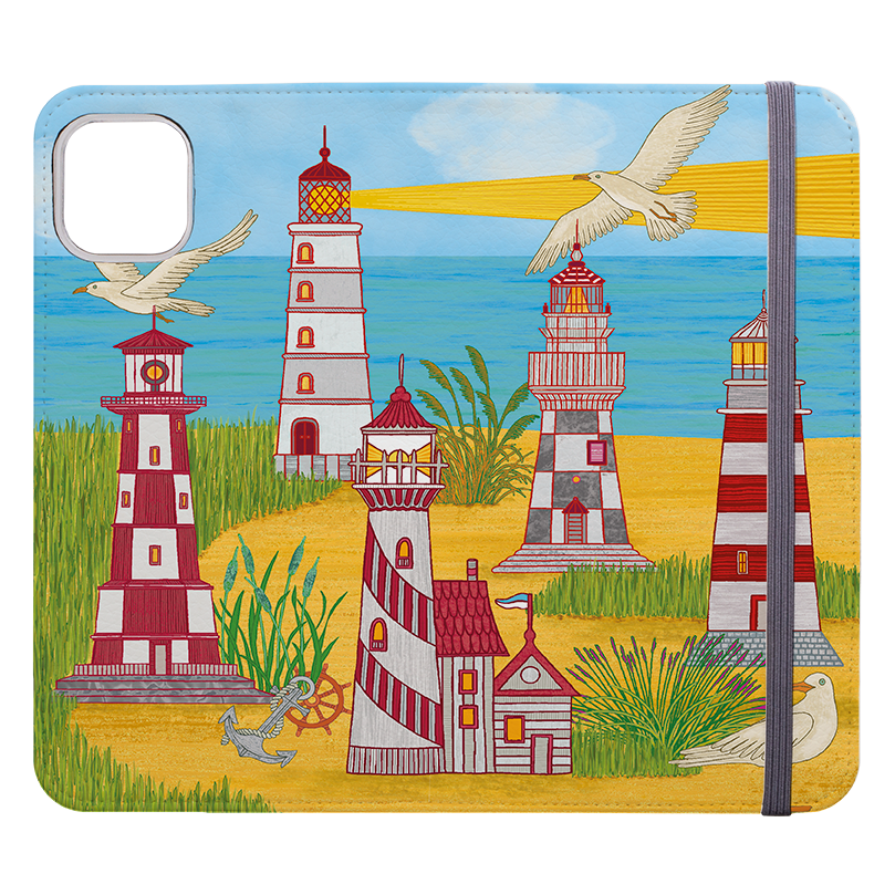 Light House Wallet Case By Natalie Pedetti Prack