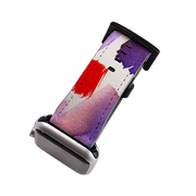 Lilac Brushes By Kitty Joseph Apple Watch Strap