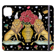 Lion And Vase By Catherine Rowe Wallet case