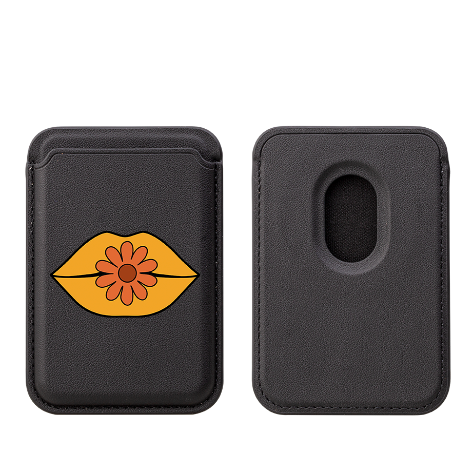 Lips II MagSafe Wallet- Black