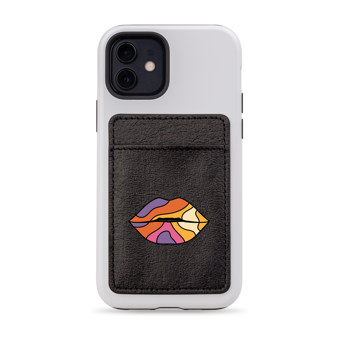 Lips MagSafe Wallet- Black