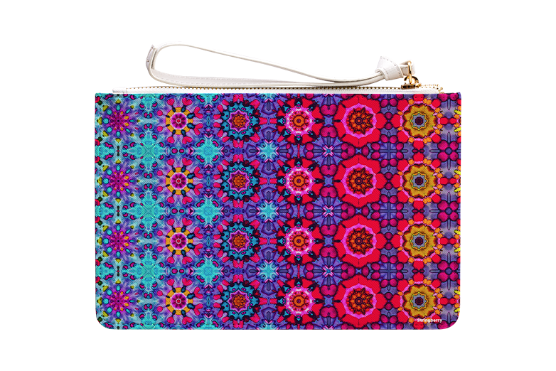 Longbeach Blues Clutch Bag