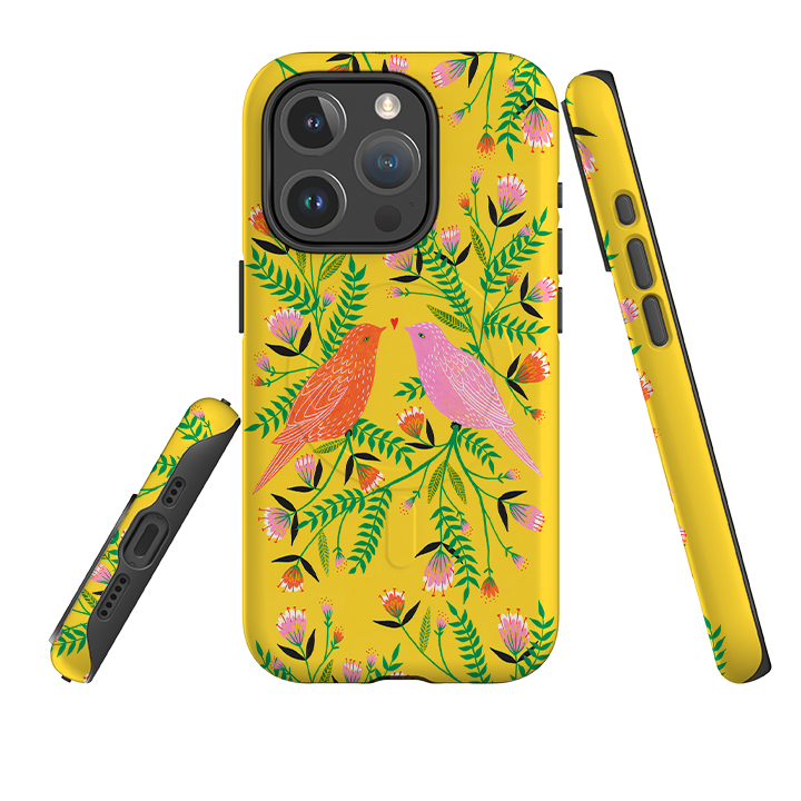 iPhone MagSafe Tough Case -  Love Birds By Lee Foster Wilson