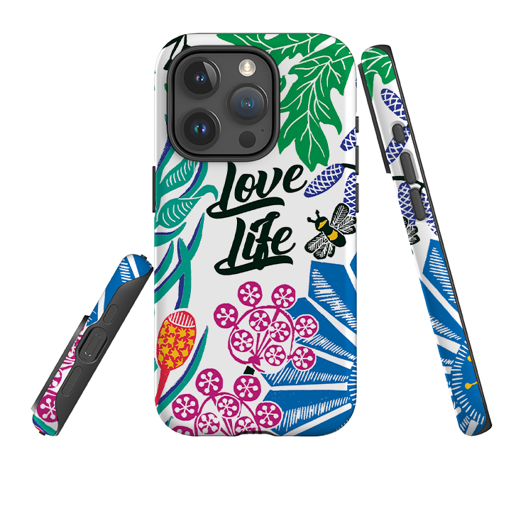 iPhone Tough Case - Love Life By Kate Heiss