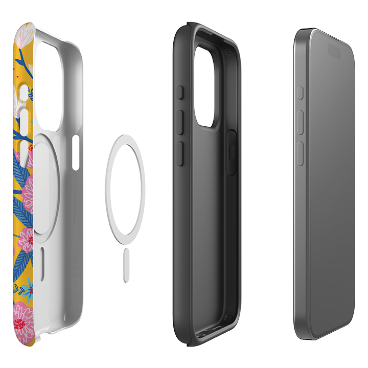 iPhone MagSafe Tough Case - Magnolias By Lee Foster Wilson