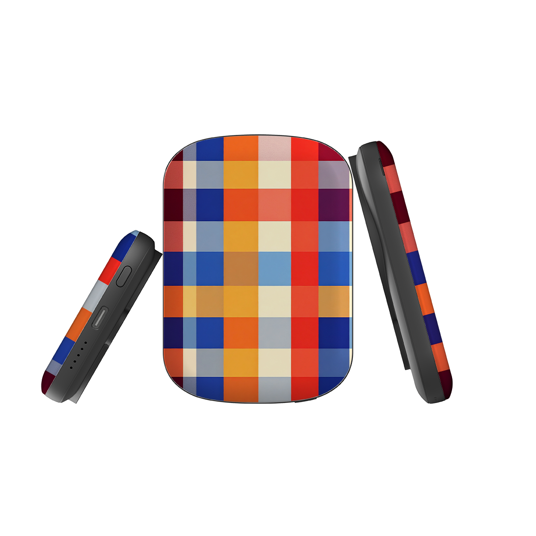 MagSafe Power Bank - Atlanta Gingham