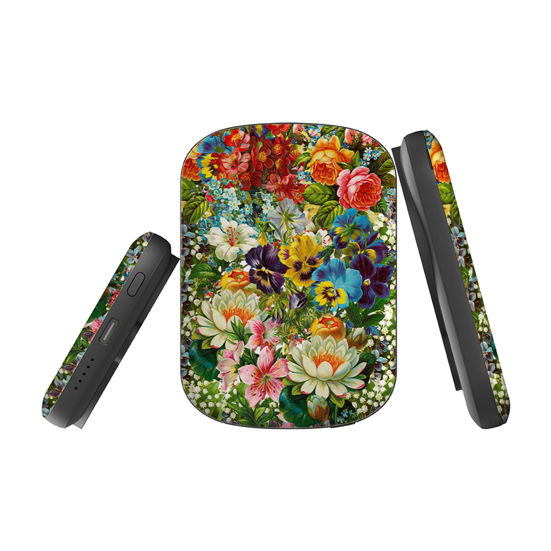 MagSafe Power Bank - Floral Burst