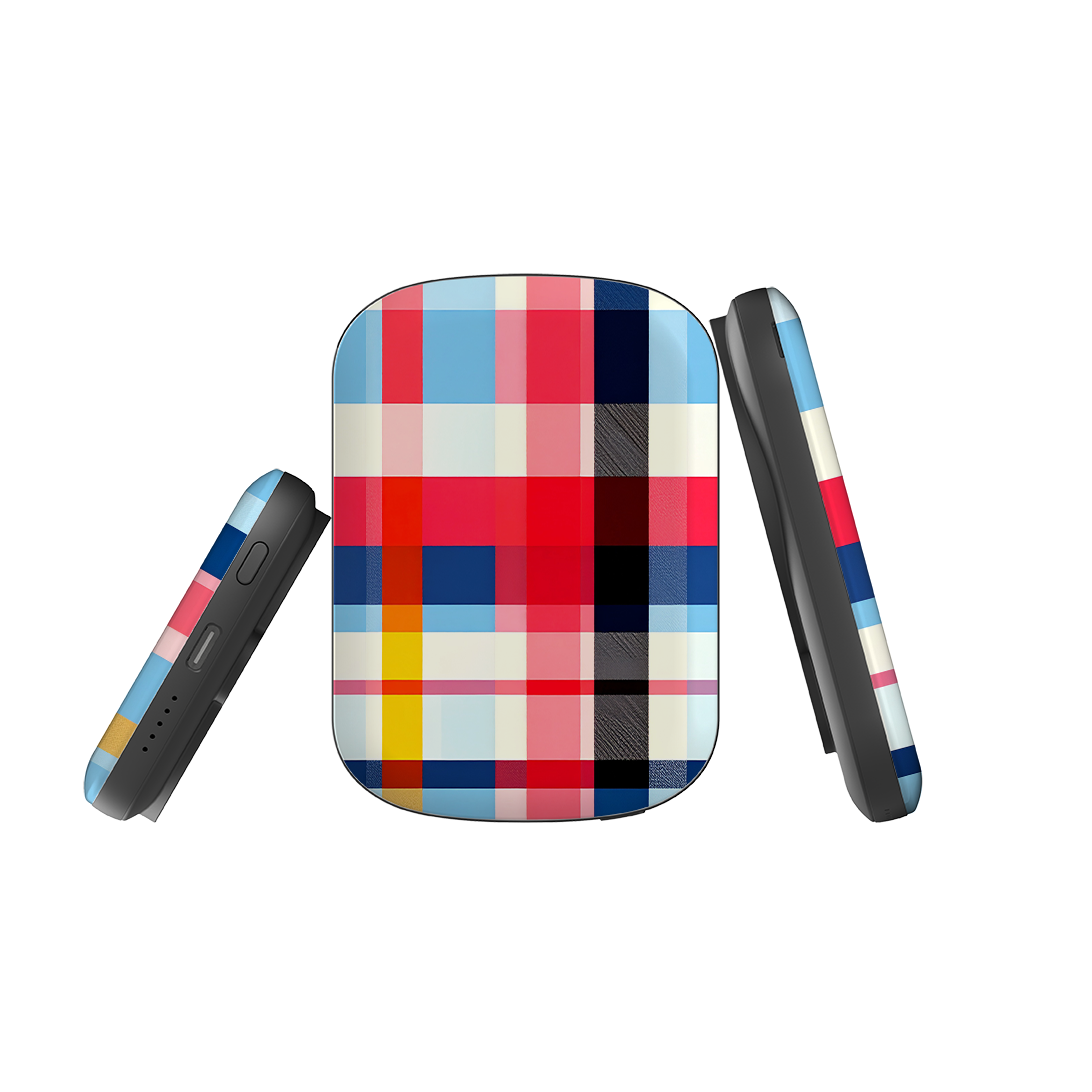 MagSafe Power Bank - Hampstead Gingham