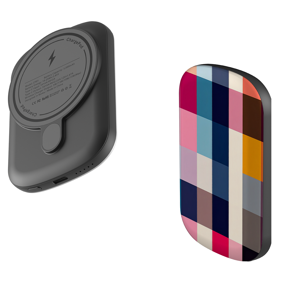 MagSafe Power Bank - Harbour Gingham