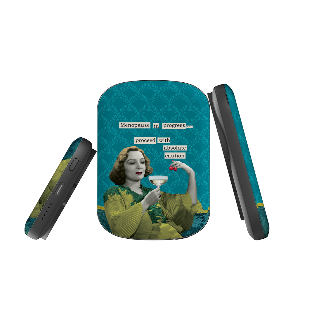MagSafe Power Bank - Menopause In Progress By Clare Jordan