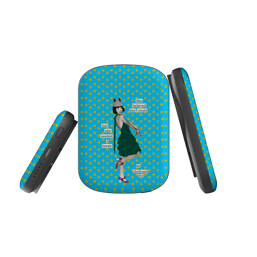 MagSafe Power Bank - She Believed She Could By Clare Jordan