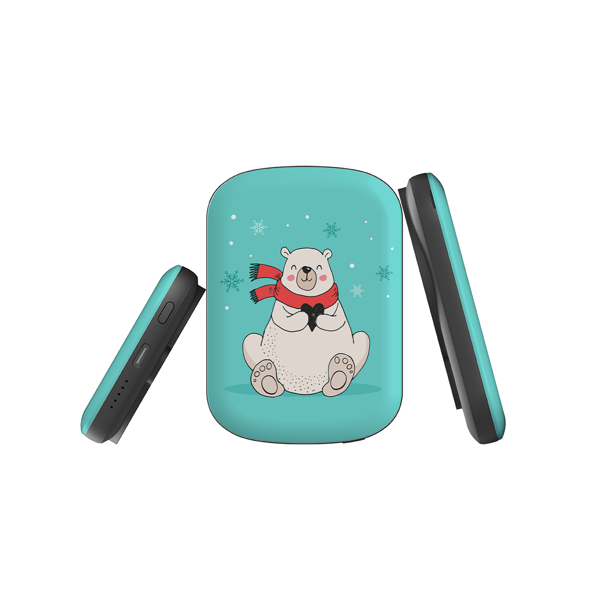MagSafe Powerbank – Weihnachts-Bär