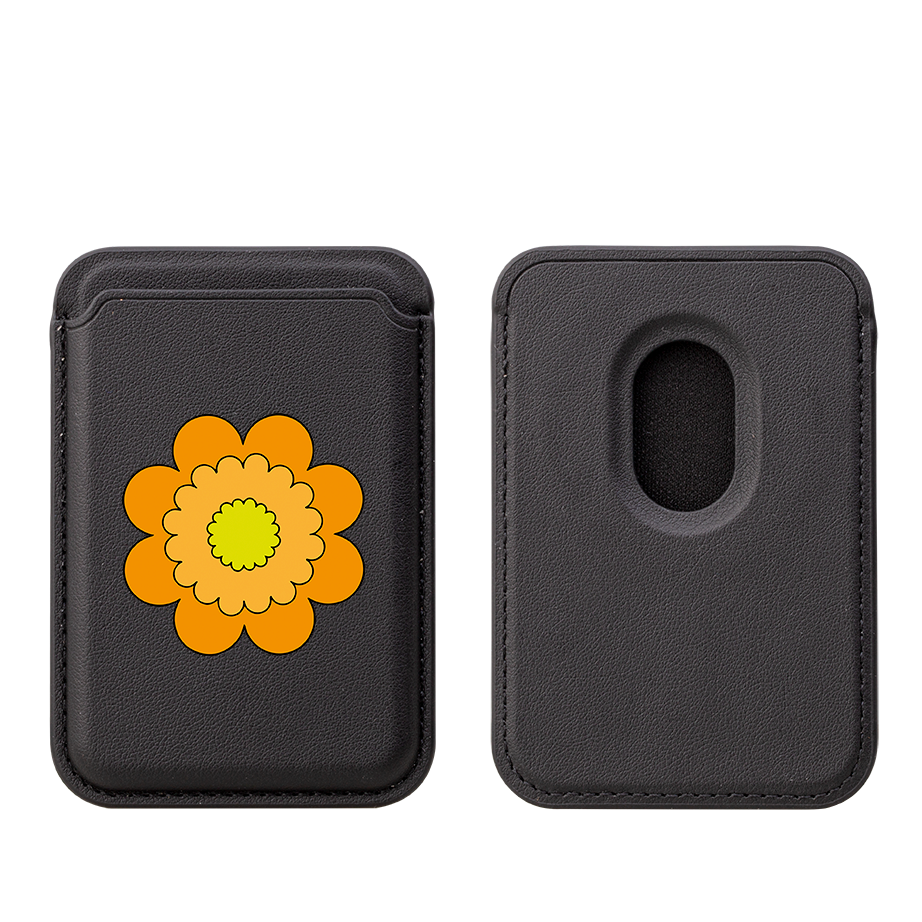 Mandala II MagSafe Wallet- Black