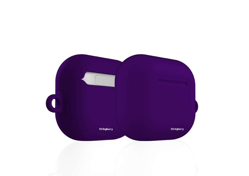 Manilla Purple Airpod Case Gen 4