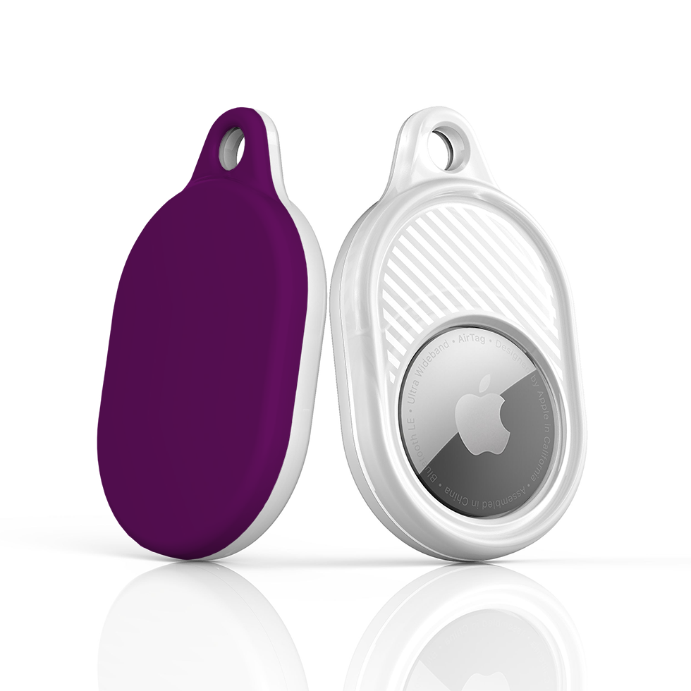 Mauve Airtag Case