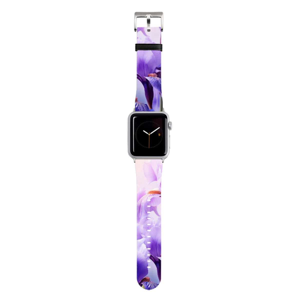 Mauve Floral Apple Watch Strap