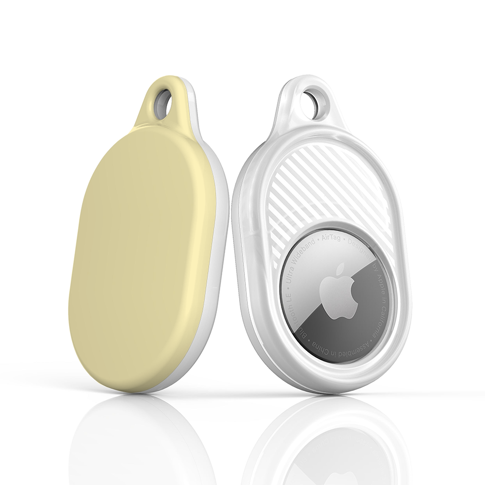 Mellow Yellow Airtag Case