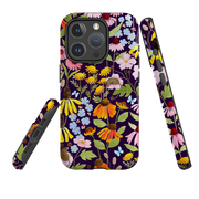 iPhone MagSafe Tough Case -  Mice and Wild Flowers By Bex Parkin
