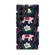 Samsung Tough Case - Midnight Polar Bears By Abby Jacobs
